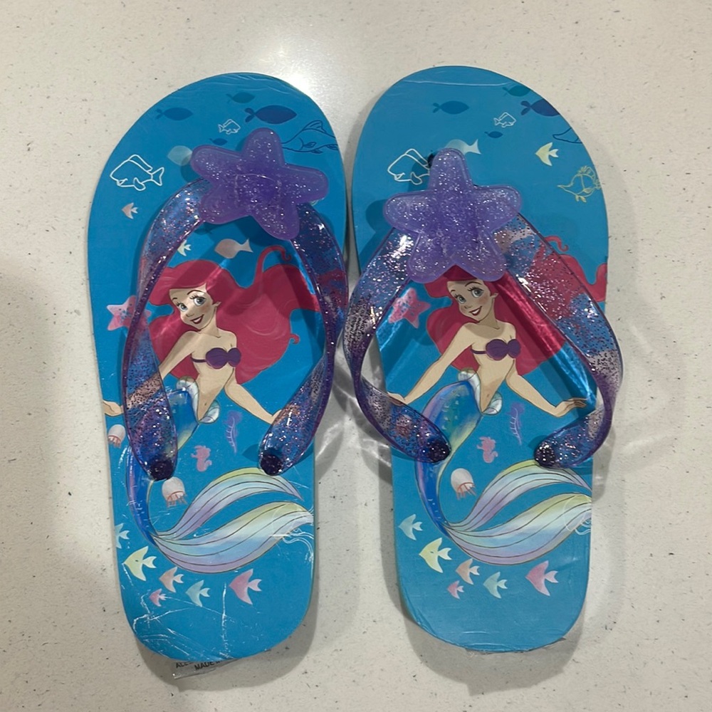 Disney Ariel Princess Flip Flops